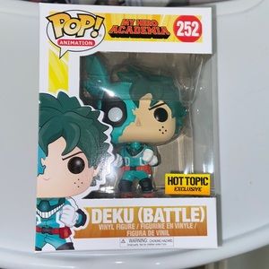Hot topic exclusive my hero academia battle deku Funko pop #252